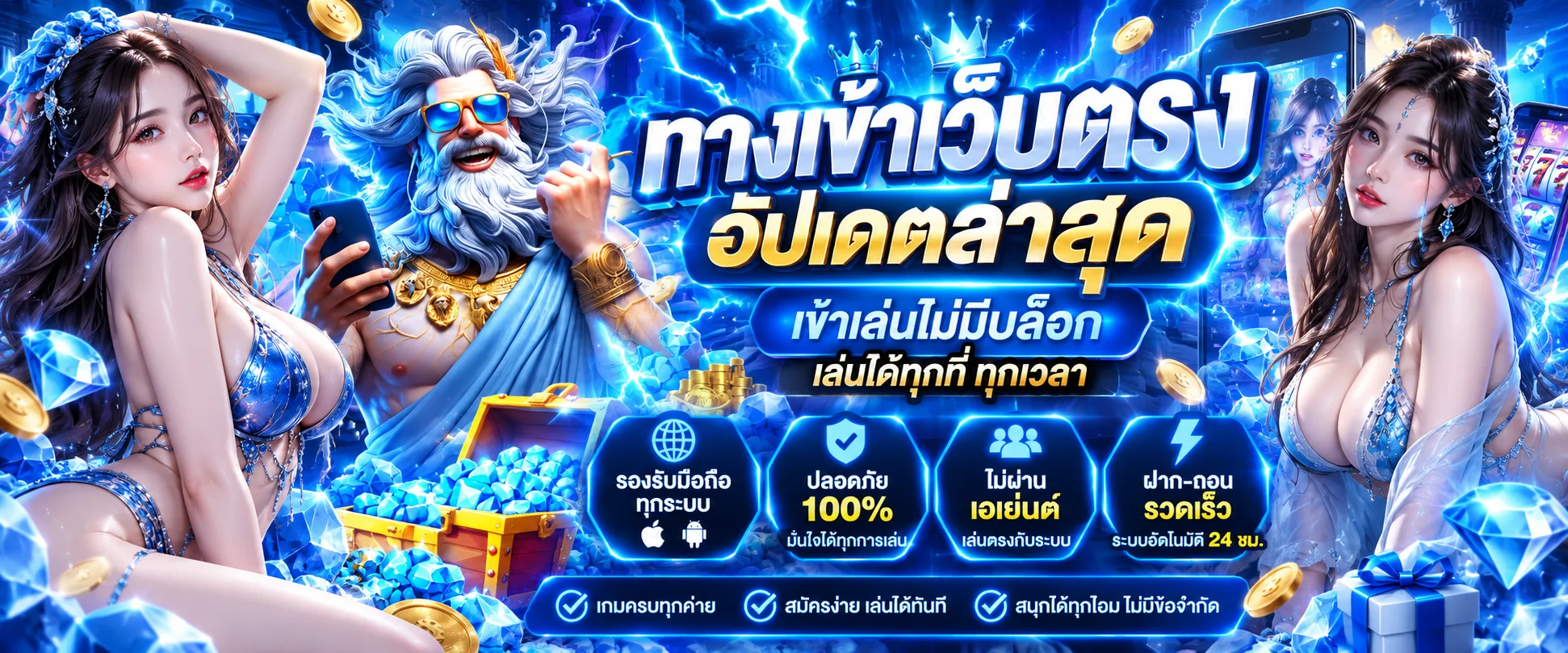 ทางเข้า THUNDER168 ล่าสุด เข้าเล่นได้ทุกอุปกรณ์